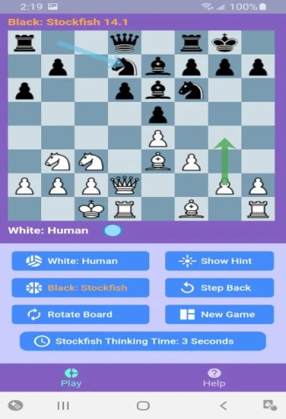 Hình ảnh Chess Online Stockfish 15.1 MOD Menu